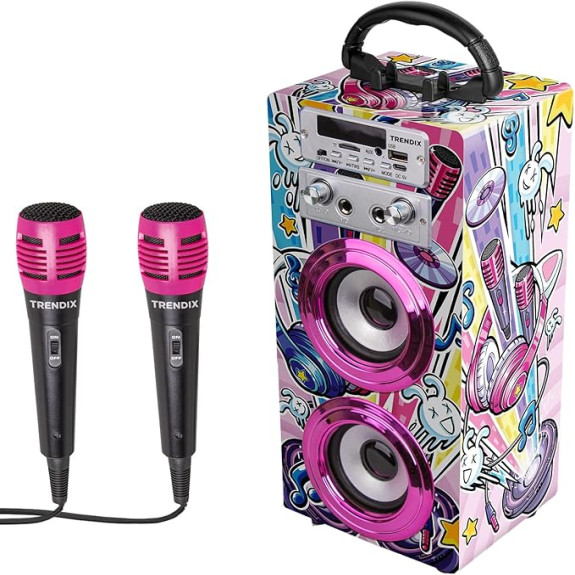 KARAOKE SPEAKER PARTY EDITION - 2 MICROPHONES
